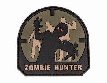 Naszywka Zombie Hunter - piaskowa